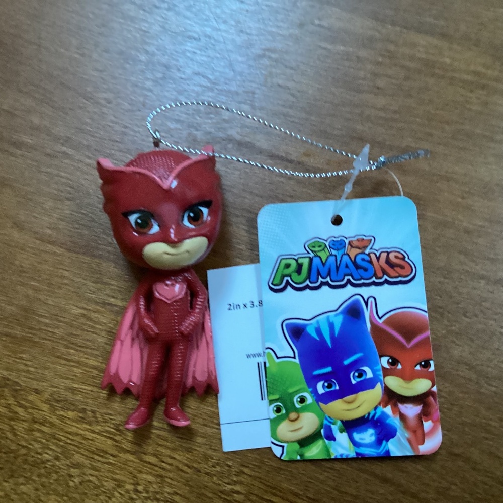 PJ Masks Christmas Ornament New with tag 2” x 3.8”